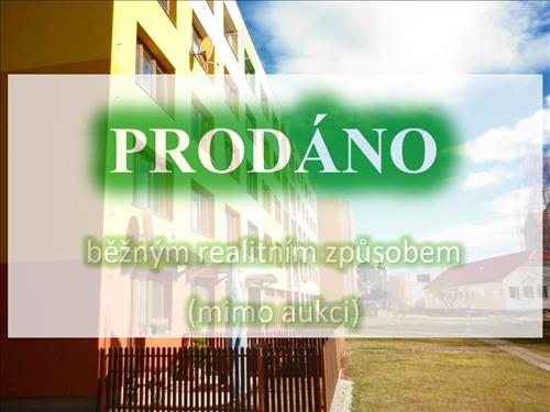 PRODÁNO (Běžným prodejem - bez aukce) Byt 3+1,družstevní s možností převodu do os.vl., 73 m2, Netolice 