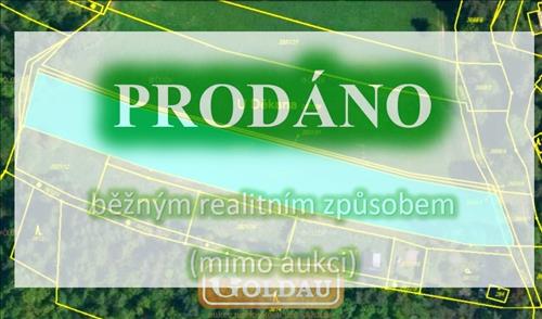 PRODÁNO (Běžným prodejem - bez aukce) Pozemek, 5326 m2, Jivno, okr. České Budějovice