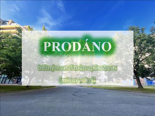 PRODÁNO (Běžným prodejem - bez aukce) Byt 2+1 (3+1) s balkonem, 65,27 m2, Staroměstská ul., Č. Budějovice